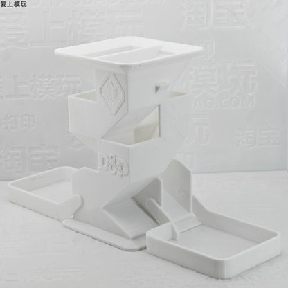 Board game folding dice tower, running dnd portable dice tower, stock tower, board game upgrade accessories Dice Tower