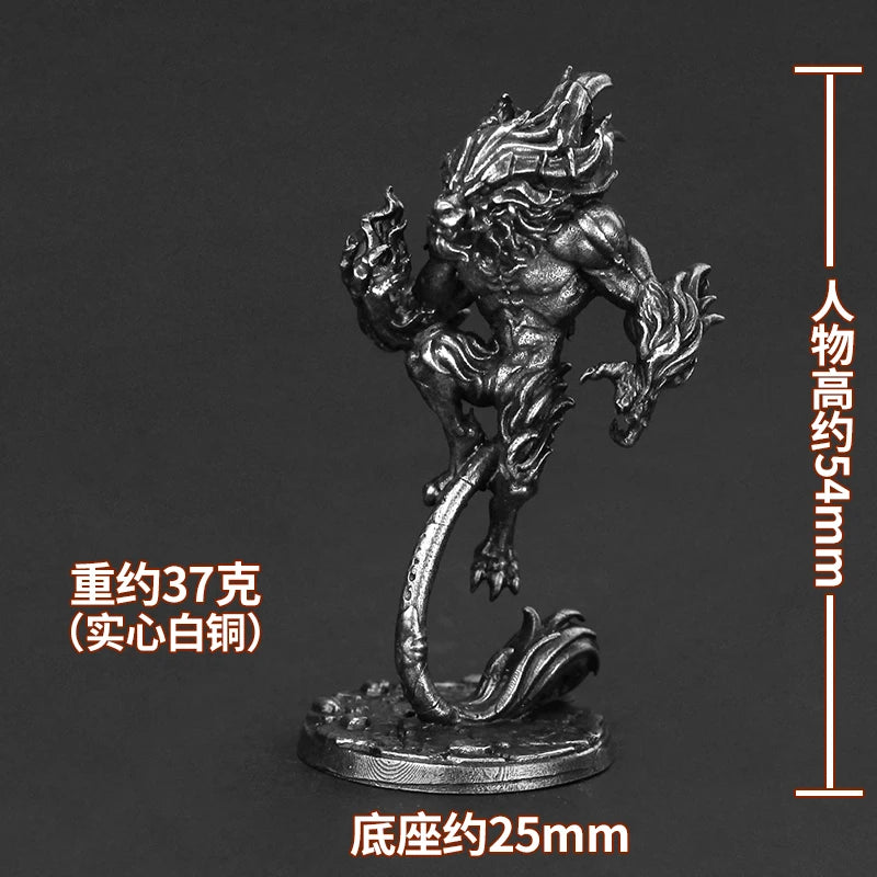 Metal Dark Abyss Little Soldier Toy Model Handmade Finished Automobile Parts Game Chess Jewelry Boy Toy Gift