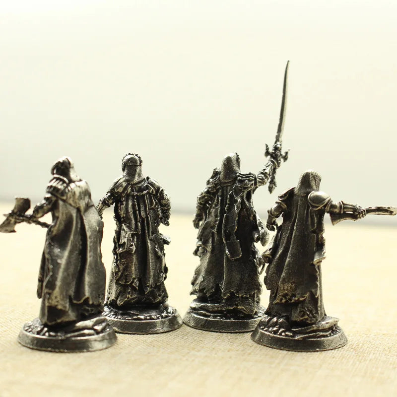 Middle Ages Legion Wraith Soldiers Models Toy Figurines Miniatures Metal Copper Mens Gifts Desktop Ornaments Decorations Crafts