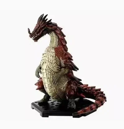 Japanese Genuine Scale Model Monster Hunter Rise of Dawn Series Safi'jiiva Glavenus Velkhana Action Figure Toys