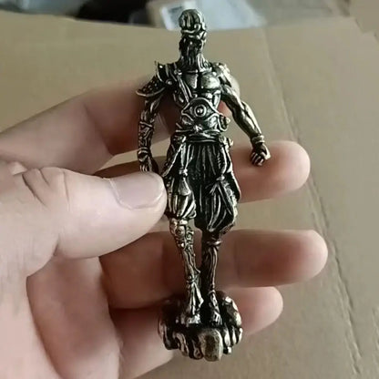 Creative Alloy WU KONG Figure Bronze Handmade Desktop Ornament Battle Victories WU KONG