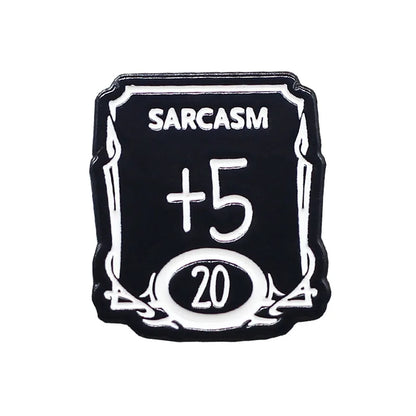 RPG Game Dungeon DnD Dragon Enamel Pins Dice D20 Cartoon Brooch Clothes Backpack Lapel Badges Fashion Jewelry Gifts