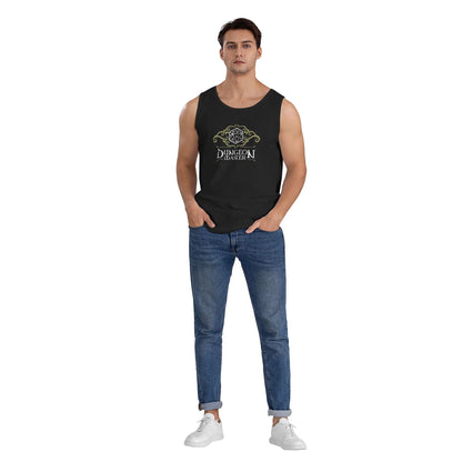 Dragons Dungeons Master Tank Top Man's  Bodybuilding Oversize Tops Beach Trendy Design Sleeveless Shirts
