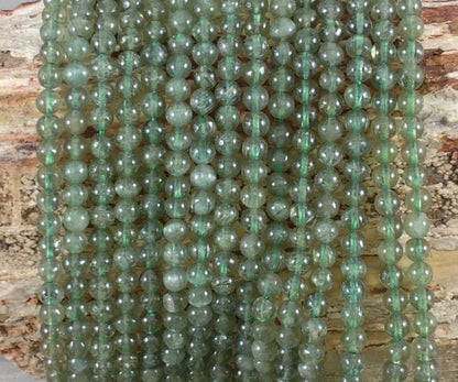 Green Apatite Round 5-5.5mm-1