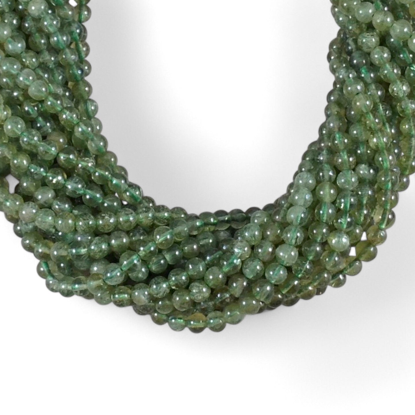 Green Apatite Round 5-5.5mm-0